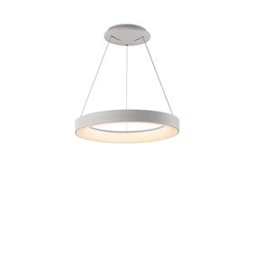 M7752  Niseko Dimmable Pendant Ring 30W LED With Remote White
